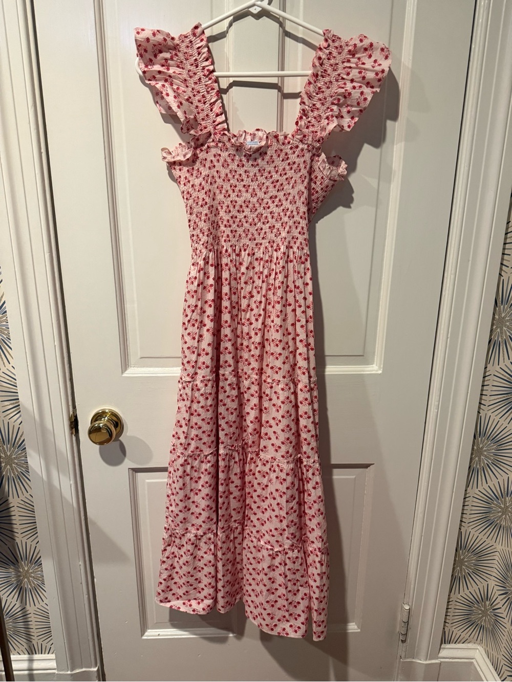Hill House Pink Floral Nap Dress
